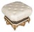 Rococo Vidal Grau Footstool, 1970s For Sale