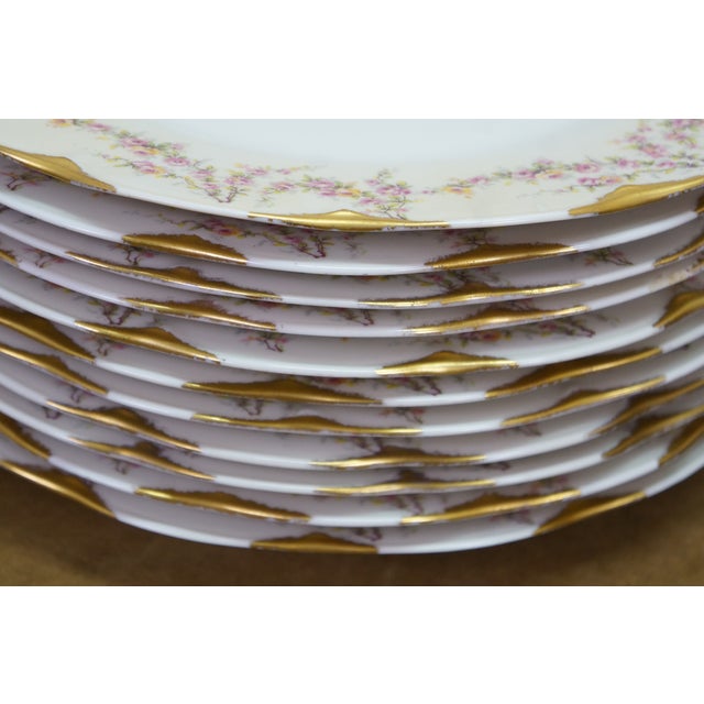 Mid 20th Century Theodore Haviland American New York Vareene Rose China Dinnerware Set - 77 Pcs For Sale - Image 11 of 18