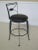 Modern Swivel Seat Iron High Chair Bar Counter Stools - a Pair For Sale - Image 3 of 9