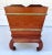 Mid-Century Rosewood and Brass Beverage Ice Box Attributed to George Zee For Sale In Los Angeles - Image 6 of 13