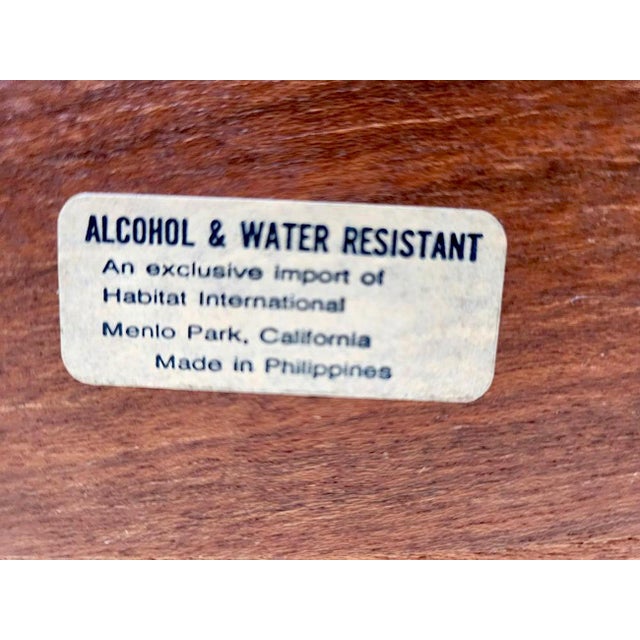 Vintage Inlaid Wood Serving Tray – Handcrafted Marquetry Owl Motif For Sale - Image 11 of 11