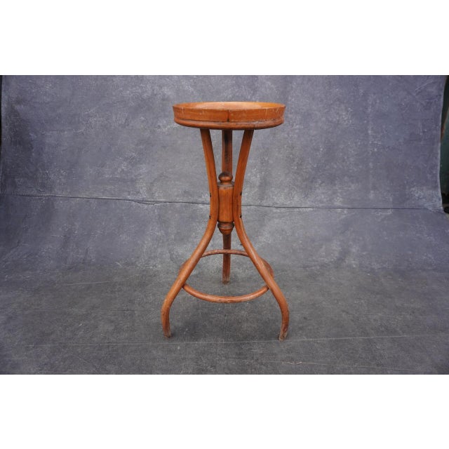 Thonet Thonet-Style Bentwood Plant Stand For Sale - Image 4 of 6