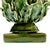 Early 21st Century Vintage Majolica Green Faience Artichokes - A Pair For Sale - Image 5 of 13
