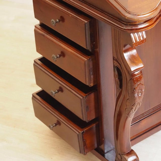 Victorian Davenport Wooden Secretaire, 1800s For Sale - Image 5 of 18