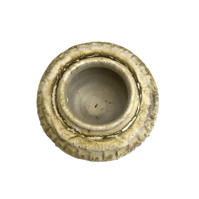 Mid Century Modern Ceramic Pottery Weed Pot Vintage Retro For Sale - Image 4 of 6