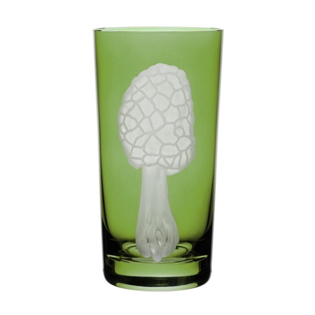 Artel ARTEL Mushrooms Collection Highball in Khaki Green - Set of 6 For Sale - Image 4 of 8