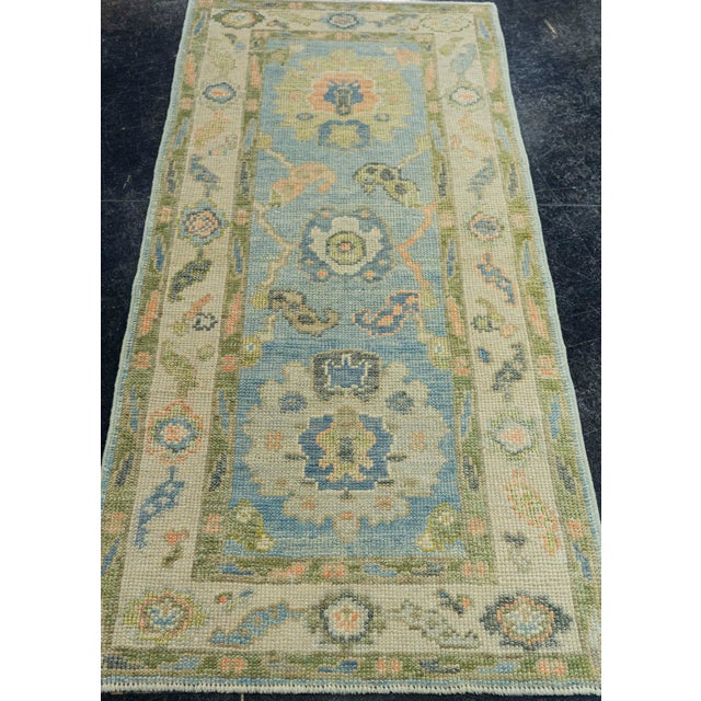 Turkish Oushak Rug 2'4"x 5'3" #20127 Explore a curated collection of hallway runners, wool rugs, and handmade masterpieces...