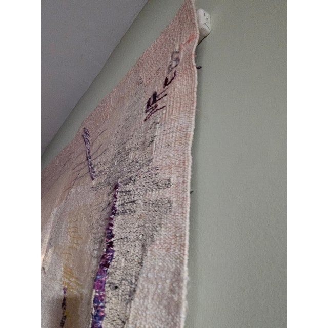 Triangle VI: Law of Three Series - Hand Woven Contemporary Tapestry For Sale In Philadelphia - Image 6 of 9