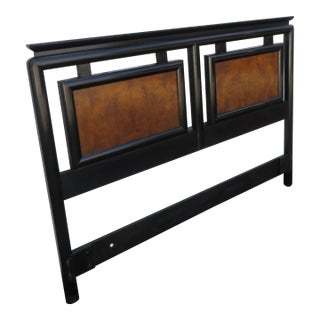 Hollywood Regency Two Tone Queen Size Headboard 5756 For Sale