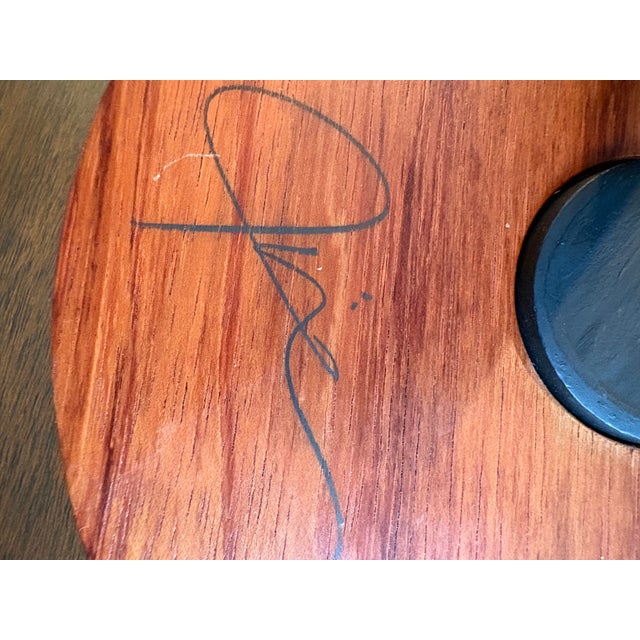 Hand turned and hand carved wood with beautiful smooth and sleek architectural lines. Kovecses had a passion for working...