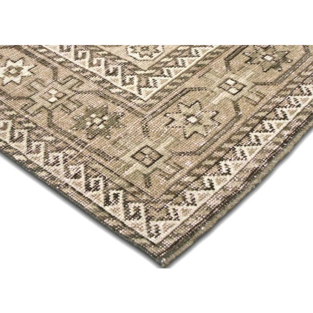 Transitional 1960s Persian Hamadan Rug For Sale - Image 3 of 7