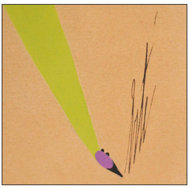 Late 20th Century Late 20th Century May Urka Gouache Painting Erté For Sale - Image 5 of 8