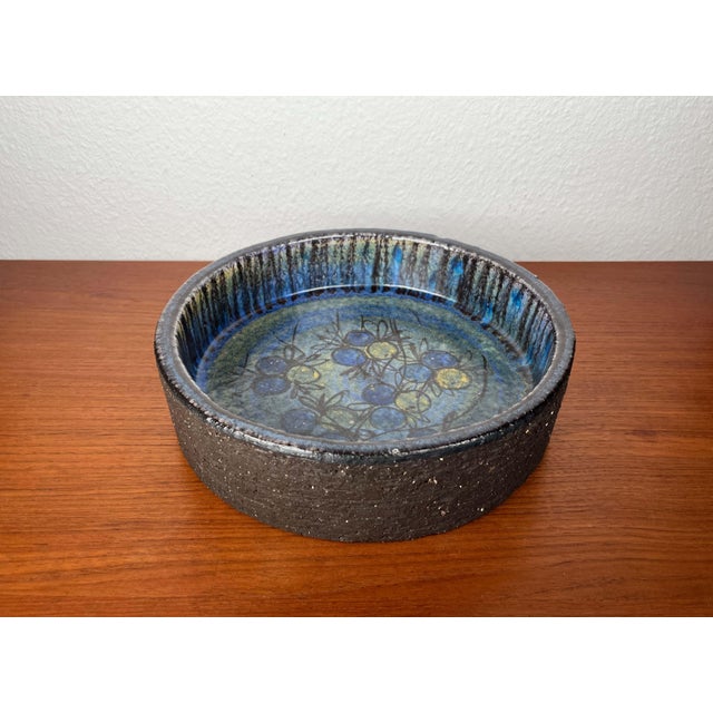 Large Mid-Century Modern Danish Studio Pottery Bowl from Bangholm, 1960s For Sale - Image 18 of 18