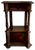 Tall French Side Cabinet in Walnut, 1880 For Sale