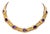 18k Yellow Gold and Amethyst Necklace For Sale