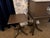 Mid-Century Modern 1950s Vintage Telephone Table + Nesting Tables For Sale - Image 3 of 4