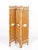 Stunning Mid-Century French Riviera style folding screen entirely made of bamboo and rattan canes. This stylish piece was...
