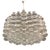 Large Eleven-Light Murano Bubble Glass Chandelier, 1980s For Sale