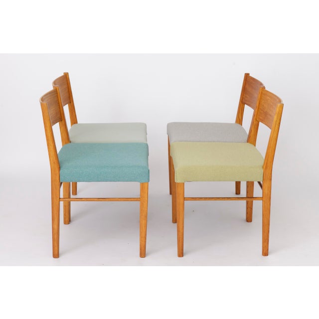 Vintage Beech Dining Chairs, Germany 1970s, Set of 6 For Sale - Image 4 of 10