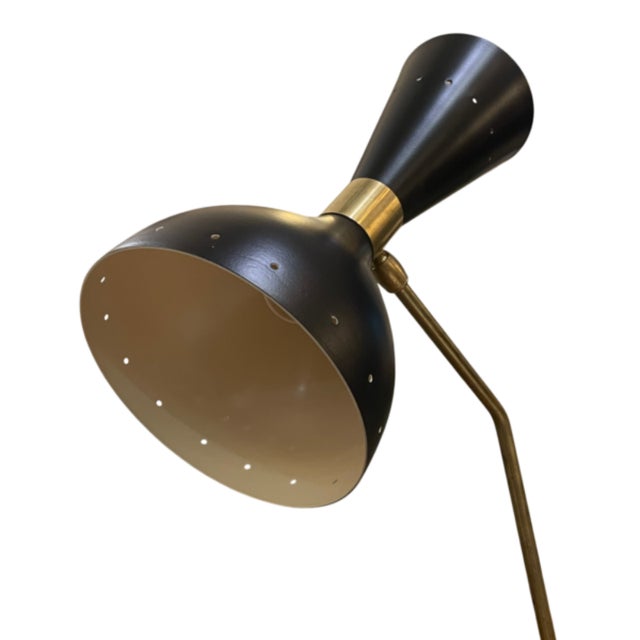 Thunderball Black Table Lamp from Stilnovo For Sale - Image 4 of 7