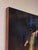 Contemporary Adrift by Ryan Morse | Oil on Cradled Board Painting of a figure floating in dark water For Sale - Image 3 of 5