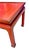 Wood Vintage Red Chinoiserie Style Coffee Table For Sale - Image 7 of 10