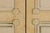 1980s Four-Panel Hand-Painted Wooden Room Divider Screen For Sale - Image 4 of 10