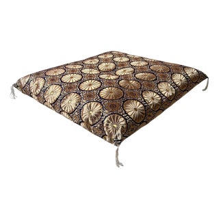 Vintage Japanese Zabuton Buddhist Meditation Cushion, 1980s For Sale