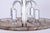 Art Deco Chandelier in Aluminium and Marbled Glass, Czech, 1940s For Sale - Image 6 of 13