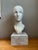 Vintage Carved Marble Head Sculpture For Sale - Image 4 of 18