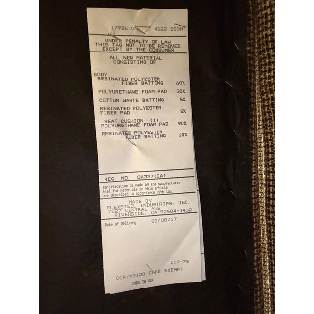 Flexsteel Belle Power Rocking Recliner, Granite For Sale - Image 9 of 11