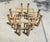 Gorgeous organic modern coffee table base by luxury brand McGuire of San Francisco. It features an eye-catching geometric...