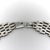 1980s Vintage Sterling Silver Taxco Wide-Link Collar Necklace For Sale - Image 5 of 9