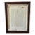 Vintage Textured Art in Original Frame For Sale