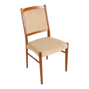 1970s Danish Modern Teak Dining Chair by Rasmus