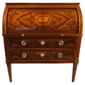 Late 18th Century Vintage Louis XVI Roll-Top Secretaire Desk