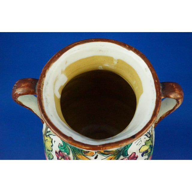 20th Century Ceramic Vase by the Civita Castellana Factory, Italy, 1920s For Sale - Image 15 of 18