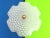 Mid Century Frosted Glass Flower Flush Light For Sale - Image 11 of 18