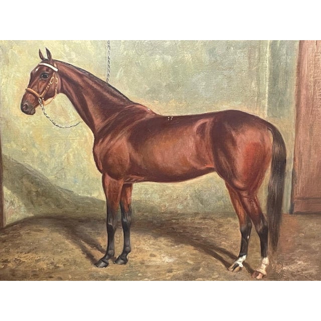 Frederick Albert Clark (1869–1954) Spion Kop, Winner of the Derby Stakes, 1920 Important Signed British Equestrian Oil...