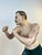 John L. Sullivan & James J. Corbett, American Painted in Color Boxer Sculptures, Boston Strong Boy by Arthur Waagen, c.1895, Set of 2 For Sale - Image 13 of 18