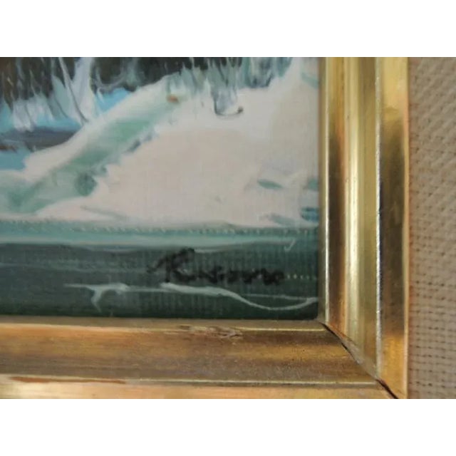 Mid 20th Century "California School of Painters" Landscape Oil Painting, Framed For Sale - Image 11 of 12