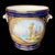 An exquisite antique French porcelain cachepot that dates to the early 20th century. Crafted from high-quality white...