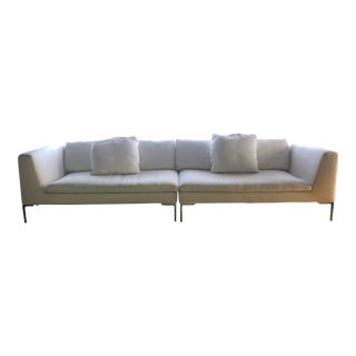 2000's B& B Italia Charles Sofa For Sale