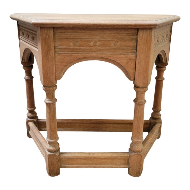 20th Century Rustic French Side Table For Sale