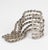 Mercedes Robirosa Paris Massive Silvered Chain Bracelet For Sale - Image 10 of 10