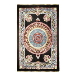 Pasargad DC Exquisite Design Paris Palace Fine Power Loom V.Silk Rug For Sale