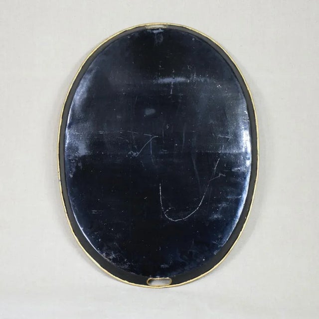 Tripod Table with Painted Tray. For Sale - Image 6 of 7