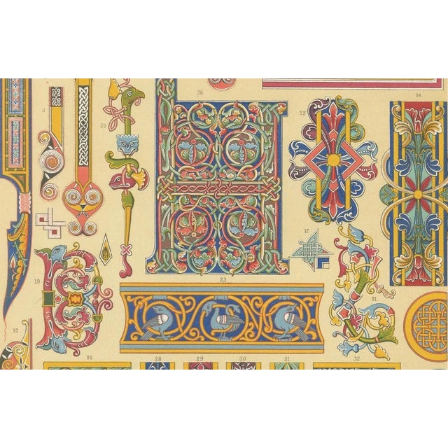 Celtic Illuminated Ornament Decorative Motifs from Early Manuscripts, 1869 For Sale - Image 5 of 10