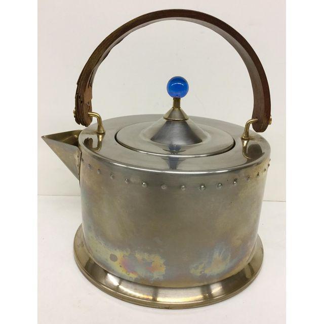 1970s Art Deco Edmund Steel Tea Kettle Chairish