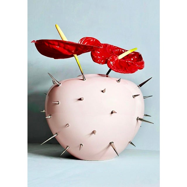 Not Yet Made - Made To Order Handcrafted Stoneware Vase by Neo Design Studios For Sale - Image 5 of 10